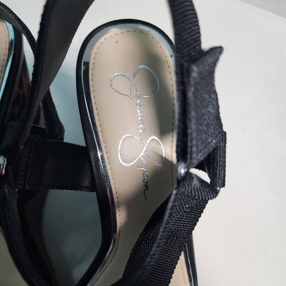 Jessica Simpson Wedge Platform Sandals Sz 8.5 - Picture 6 of 12